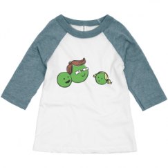 Toddler 3/4 Sleeve Raglan Tee