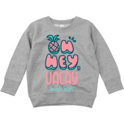 Toddler Crewneck Basic Promo Sweatshirt