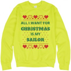 Unisex Neon Crewneck Sweatshirt