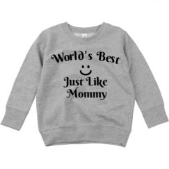 Toddler Crewneck Basic Promo Sweatshirt