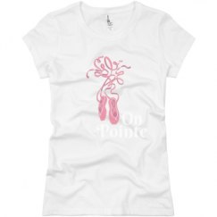 Ladies Slim Fit Basic Promo Jersey Tee