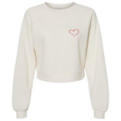 Women's Raglan Pullover Fleece