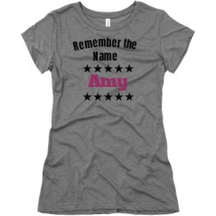 Ladies Slim Fit Super Soft Triblend Tee