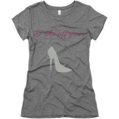 Ladies Slim Fit Super Soft Triblend Tee