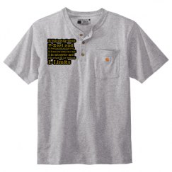 Unisex Carhartt Henley Tee 