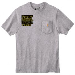 Unisex Carhartt Workwear Pocket Tee