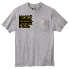 Unisex Carhartt Tall Pocket Tee