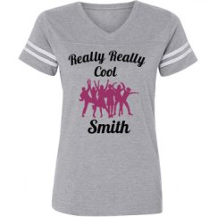 Ladies Relaxed Fit Vintage Sports Tee