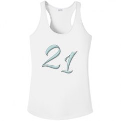 Ladies Athletic Performance Racerback Tank