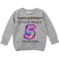 Toddler Crewneck Basic Promo Sweatshirt