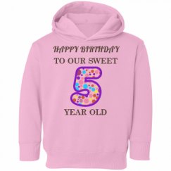 Toddler Hooded Sweatshirt