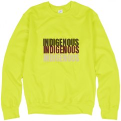 Unisex Neon Crewneck Sweatshirt