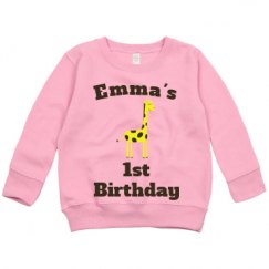 Toddler Crewneck Basic Promo Sweatshirt