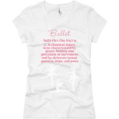 Ladies Slim Fit Basic Promo Jersey Tee