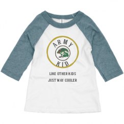 Toddler 3/4 Sleeve Raglan Tee