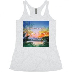 Ladies Slim Fit Super Soft Racerback Triblend Tank