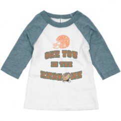 Toddler 3/4 Sleeve Raglan Tee