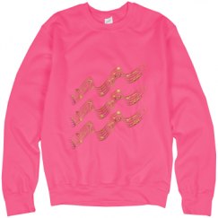 Unisex Neon Crewneck Sweatshirt