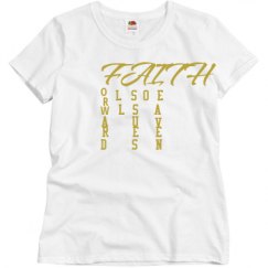 Ladies Semi-Fitted Relaxed Fit Basic Promo Tee