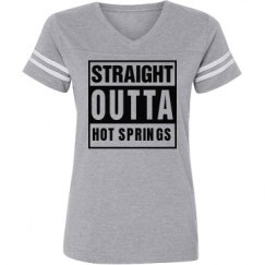 Ladies Relaxed Fit Vintage Sports Tee