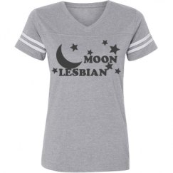 Ladies Relaxed Fit Vintage Sports Tee