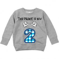 Toddler Crewneck Basic Promo Sweatshirt