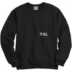 Unisex Film and Foil Crewneck Sweatshirt