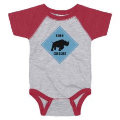 Infant Vintage Raglan Bodysuit