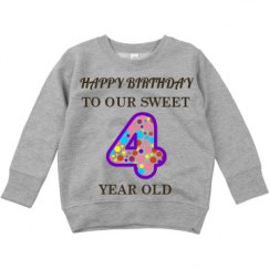 Toddler Crewneck Basic Promo Sweatshirt