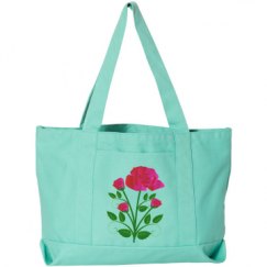 Seaside Cotton Canvas Pigment-Dyed Boat Tote Bag