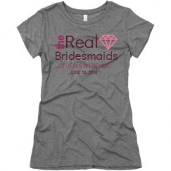 Ladies Slim Fit Super Soft Triblend Tee