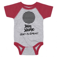 Infant Vintage Raglan Bodysuit