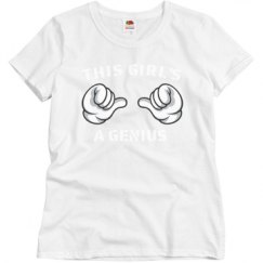 Ladies Semi-Fitted Relaxed Fit Basic Promo Tee