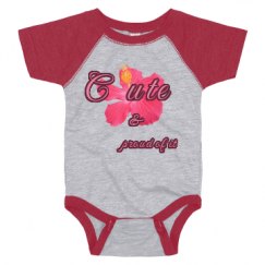 Infant Vintage Raglan Bodysuit