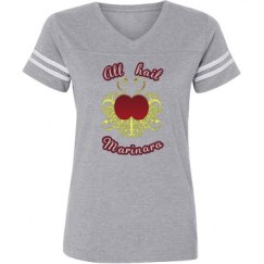 Ladies Relaxed Fit Vintage Sports Tee