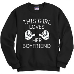 Unisex Film and Foil Crewneck Sweatshirt