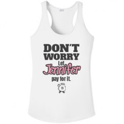 Ladies Athletic Performance Racerback Tank