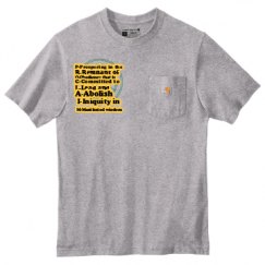 Unisex Carhartt Tall Pocket Tee