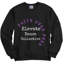 Unisex Film and Foil Crewneck Sweatshirt