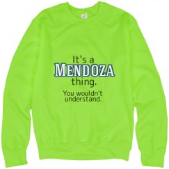 Unisex Neon Crewneck Sweatshirt