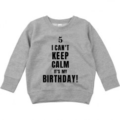 Toddler Crewneck Basic Promo Sweatshirt