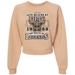 Women's Raglan Pullover Fleece