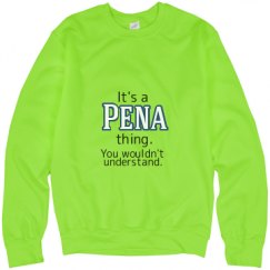 Unisex Neon Crewneck Sweatshirt