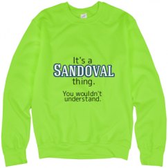 Unisex Neon Crewneck Sweatshirt