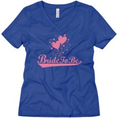 Ladies Relaxed Fit V-Neck Tee