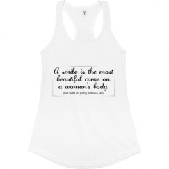 Ladies Slim Fit Racerback Tank Top