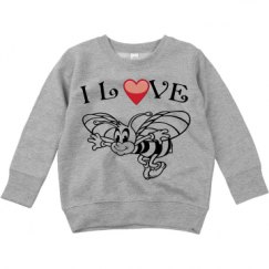 Toddler Crewneck Basic Promo Sweatshirt