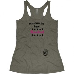 Ladies Slim Fit Super Soft Racerback Triblend Tank