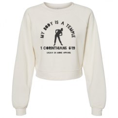 Women's Raglan Pullover Fleece