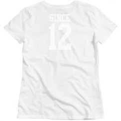 Ladies Semi-Fitted Relaxed Fit Basic Promo Tee